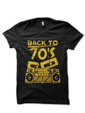 Back To That â€™70s Black T-Shirt Hoodie, Sweatshirt | CoreVibeTees.com