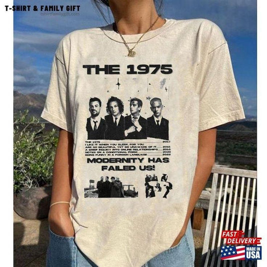 The 1975 T-Shirt Band Music Unisex T Shirt Graphic Country Classic