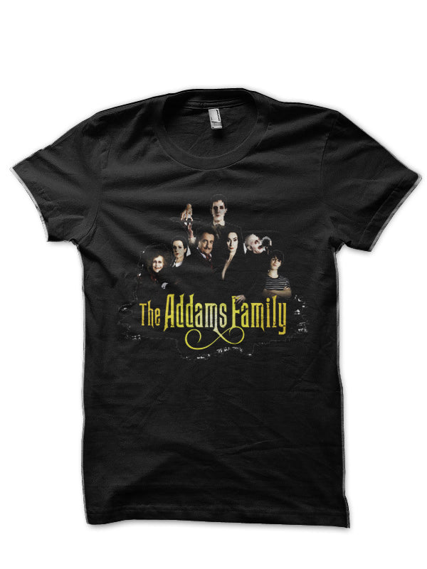 The Addams Family Black T-Shirt Hoodie, Sweatshirt | CoreVibeTees.com