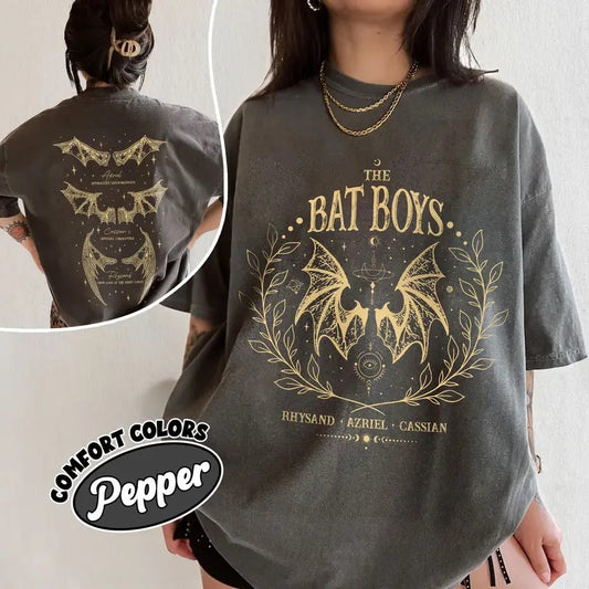 The Bat Boys Shirt, Acotar Rhysand Cassian Azriel Shirt, SJM The Night Court Illyrians Tee   Womenswear