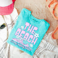 The Beach Is My Happy Place DTF Transfers - THIS IS NOT A SHIRT Hoodie, Sweatshirt | CoreVibeTees.com