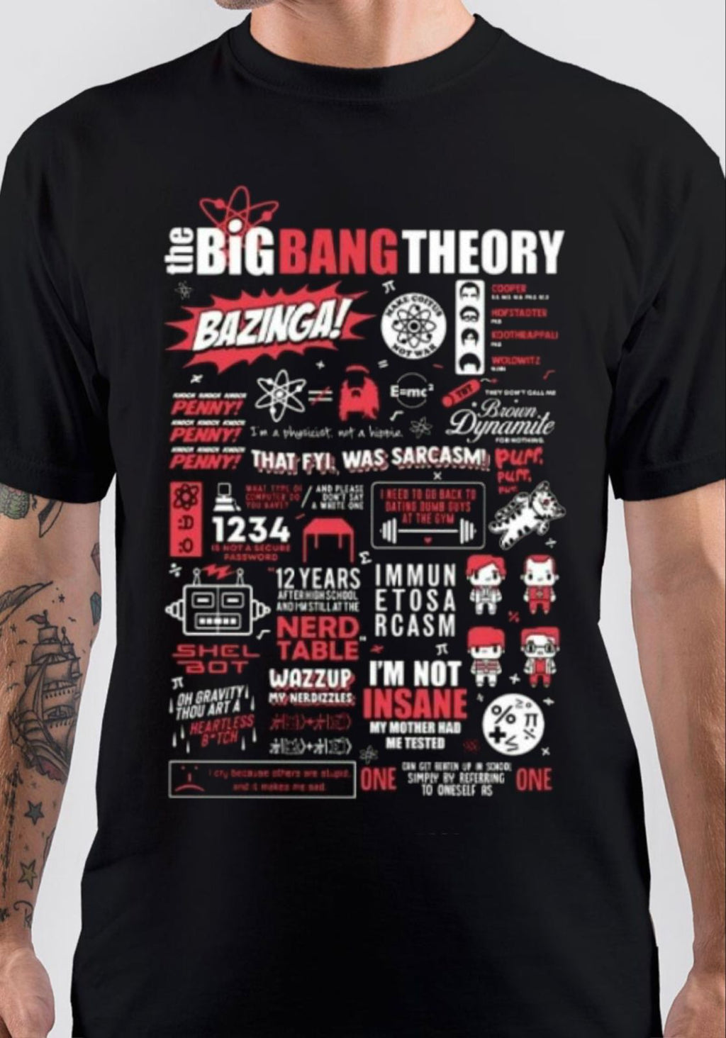 The Big Bang Theory T-Shirt Style001 Hoodie, Sweatshirt | CoreVibeTees.com
