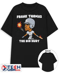 The Big Hurt Frank Thomas Chicago White Sox superstar caricature shirt