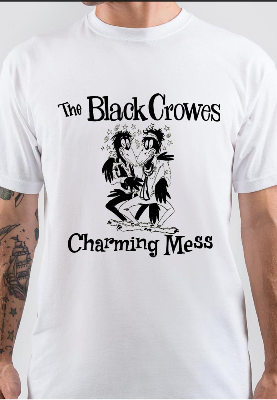 The Black Crowes Charming Mess White T-Shirt Hoodie, Sweatshirt | CoreVibeTees.com