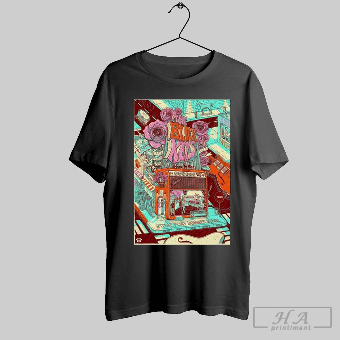 The Black Keys Jun 14 2025 Stone Pony Summer Stage In Asbury Park Nj Unisex T Shirt Hoodie, Sweatshirt | CoreVibeTees.com