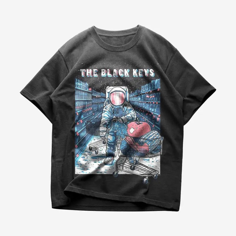 The Black Keys T-shirt - Rock Music Shirt - The Black Keys Merch - Unisex Cotton graphic tee