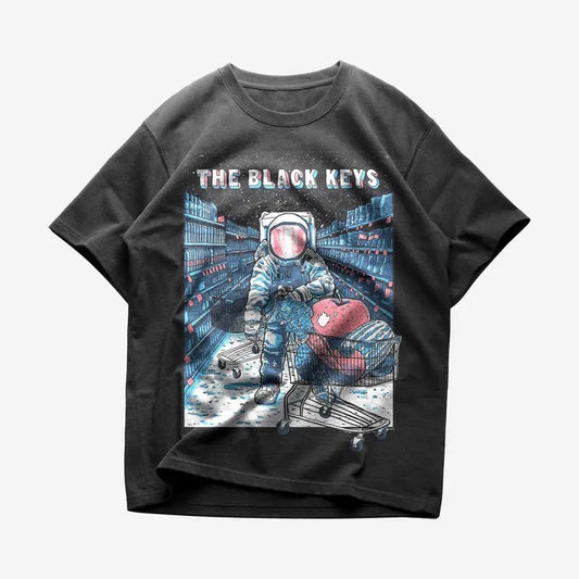 The Black Keys T-shirt - Rock Music Shirt - The Black Keys Merch - Unisex Cotton graphic tee