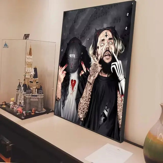 The Boys Poster, Ruby Da Cherry And Scrim Print, G59 Greyday Gift For Fans, Music Poster | Album Cover Poster | Wall Decor | Music Giftstyle{n002}2