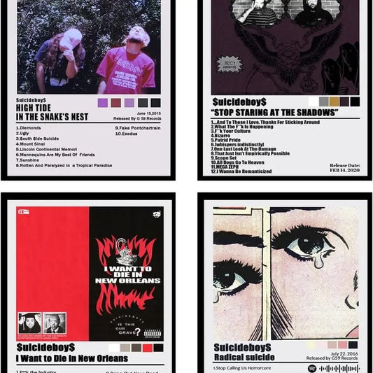 The Boys Poster, RubyAnd Scrim Print,  Grey day Gift For Fans, Music Poster, Album Cover Poster, Wall Decor, Music Gift
