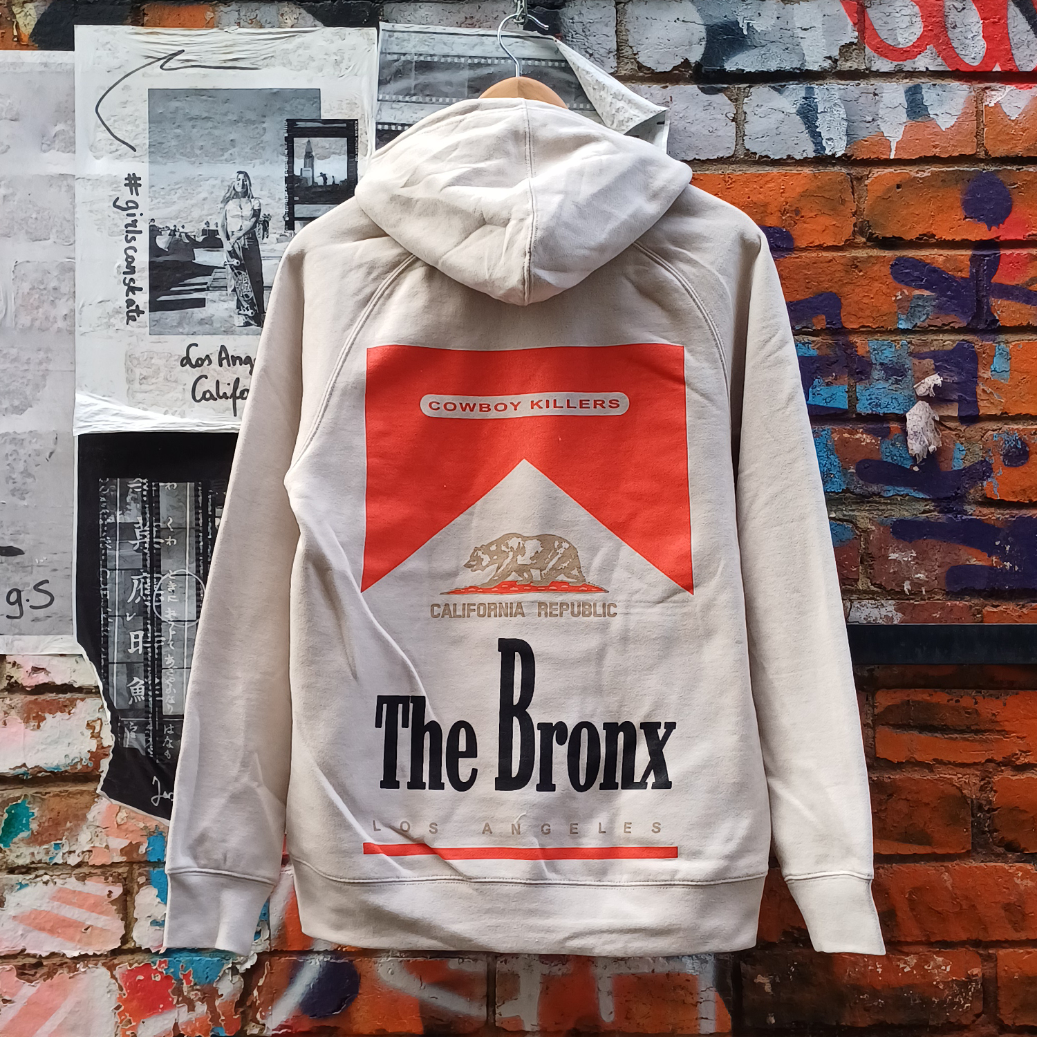 Cowboy Killers Hoodie (Bone) T-Shirts, Sweatshirt | CoreVibeTees.com (Image 4)