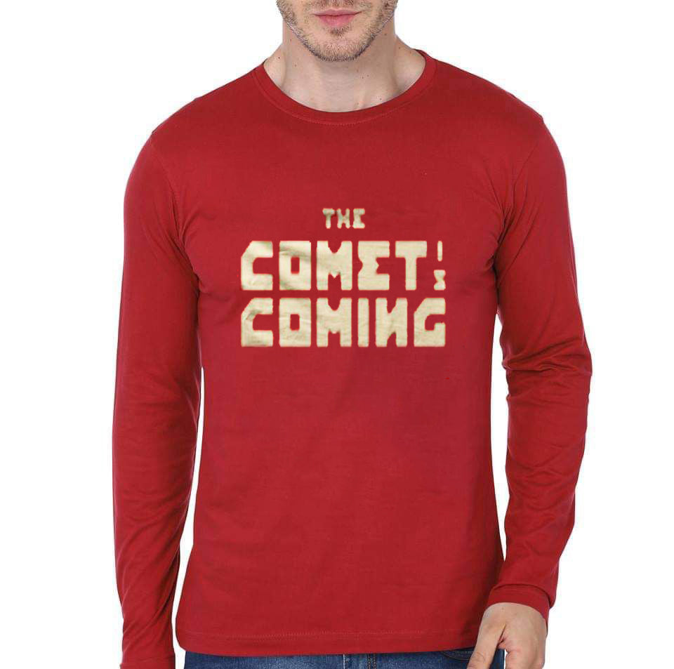 The Comet Is Coming Full Sleeve T-Shirt Hoodie, Sweatshirt | CoreVibeTees.com