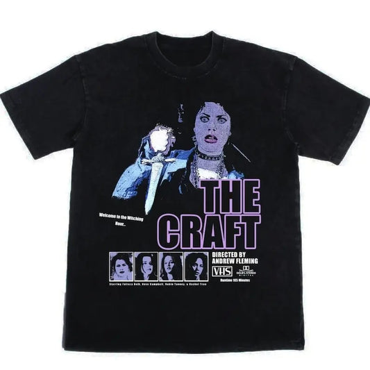 The Craft 1996 T-Shirt, 90s Movie T Shirt, Horror Graphic T, Vintage Designed Graphic Shirt, Unisex Goth Apparel