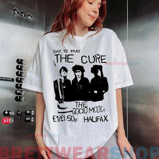 The Cure 80s Gig Flyer T-Shirt Album Music Trending shirts