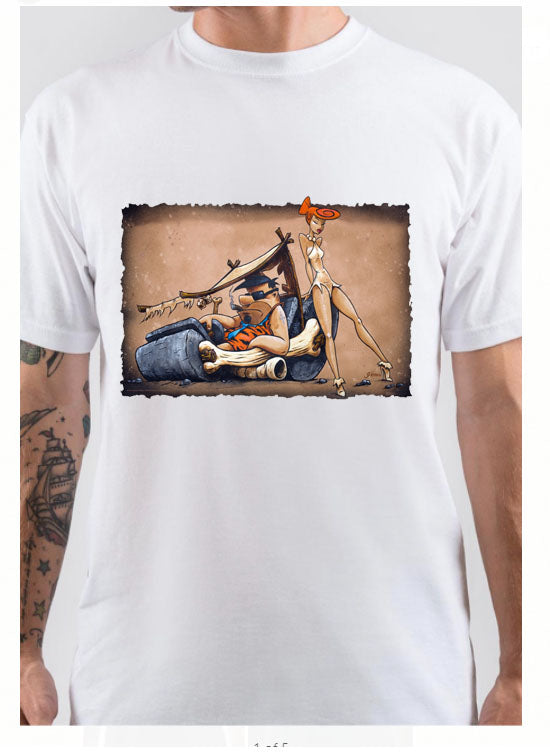 The Flintstones Go Lowbrow T-Shirt Hoodie, Sweatshirt | CoreVibeTees.com