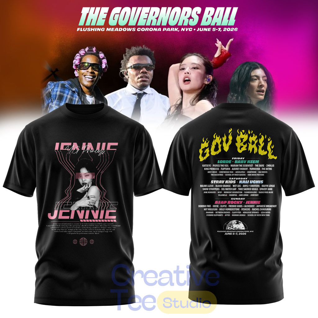 The Governors Ball Tour 2026 Exclusive T-Shirt