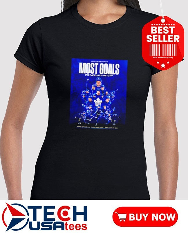 The Greatest Goal Scorer in Toronto Maple Leafs History is Auston Matthews shirt