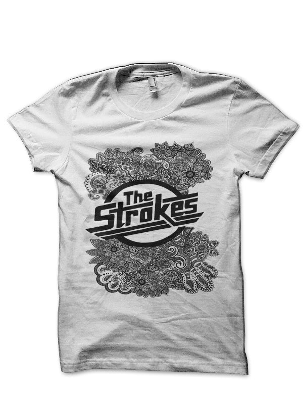 The Strokes White T-Shirt Style002 Hoodie, Sweatshirt | CoreVibeTees.com