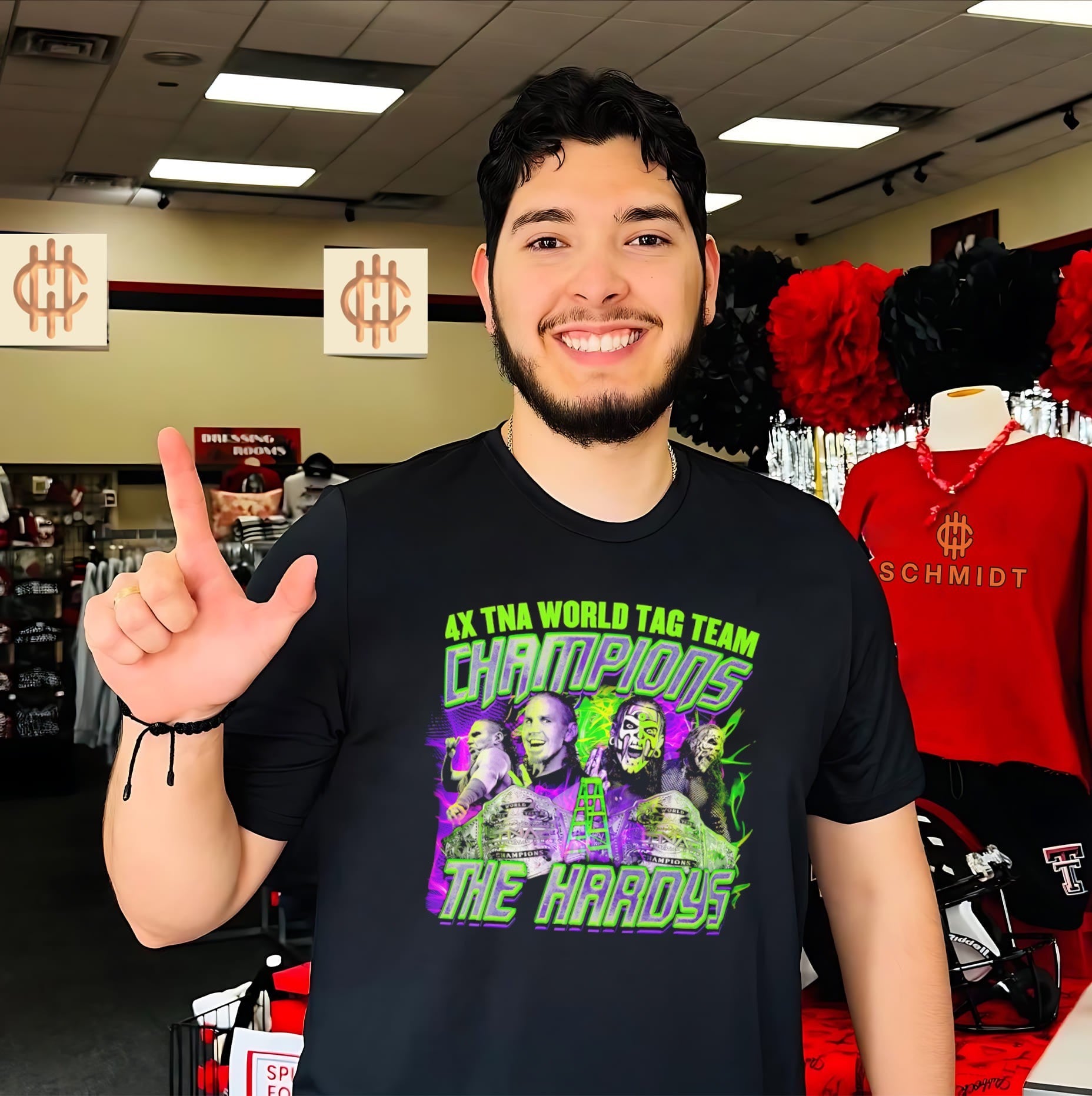 The Hardys 4x World Tag Team Champions 2026 graphic shirt