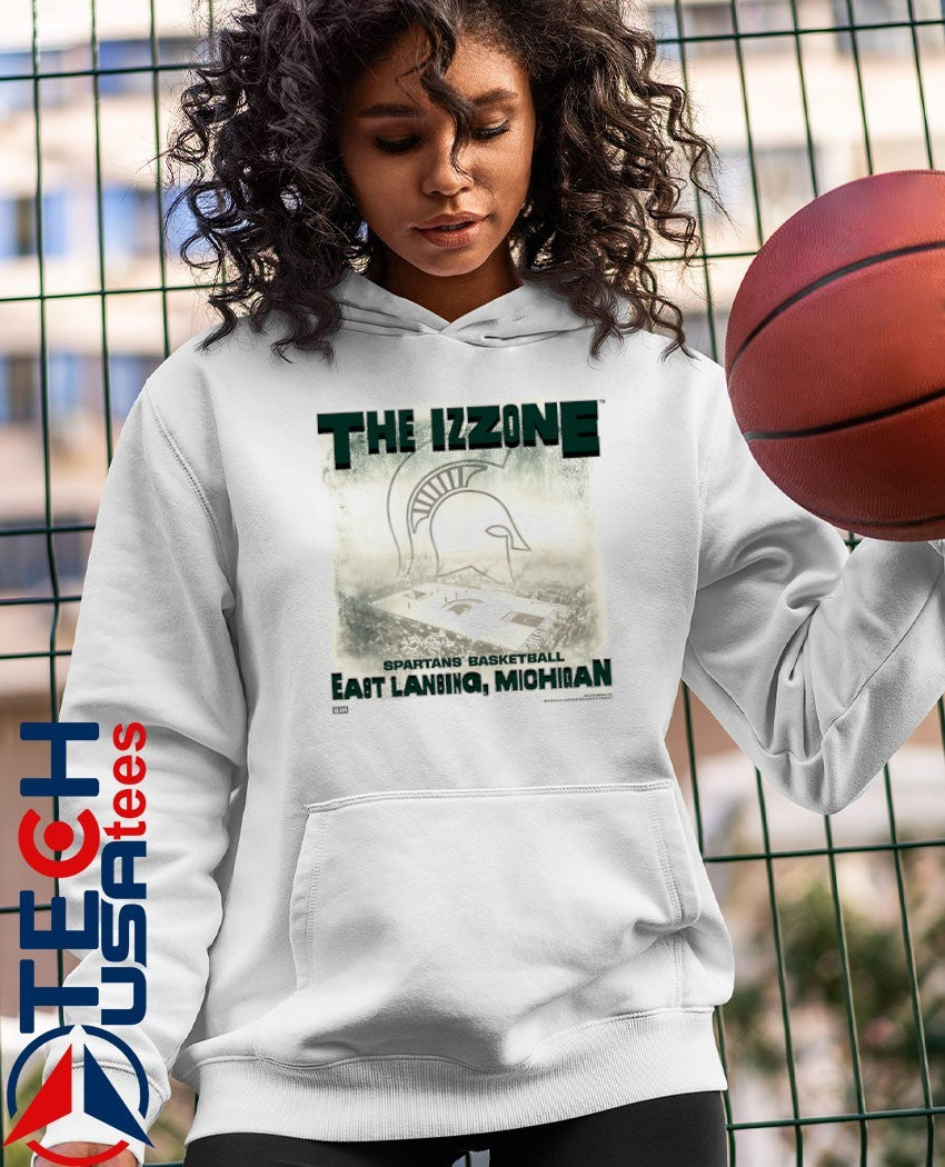 The Izzone East Lansing Michigan State Spartans Basketball shirt