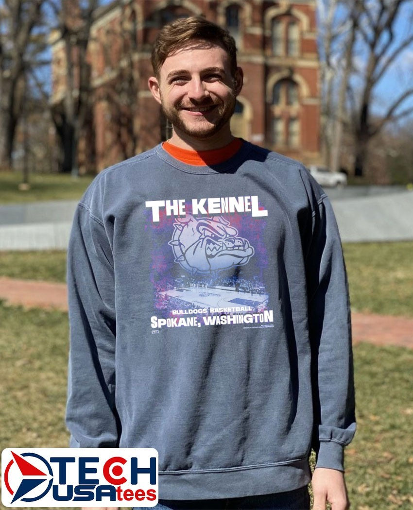 The Kennel Spokane Washington Gonzaga Bulldogs Basketball shirt