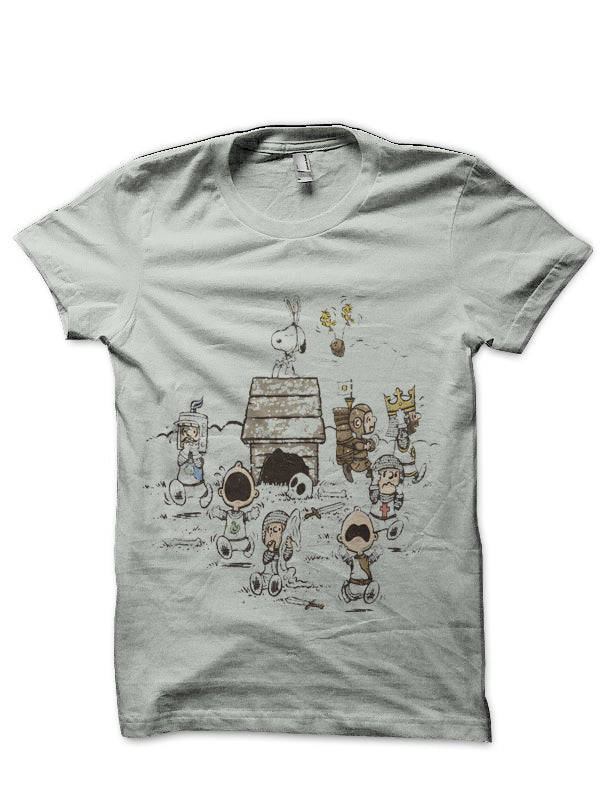 The Killer Beagle of Caerbannog Grey T-Shirt Hoodie, Sweatshirt | CoreVibeTees.com