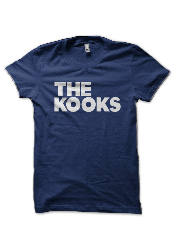 The Kooks Navy Blue T-Shirt Hoodie, Sweatshirt | CoreVibeTees.com