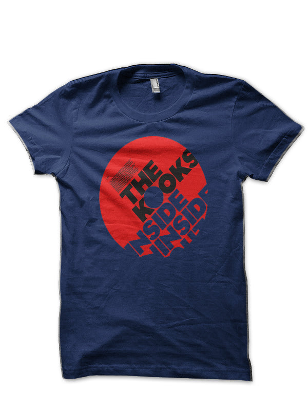 The Kooks Navy Blue T-Shirt Style001 Hoodie, Sweatshirt | CoreVibeTees.com