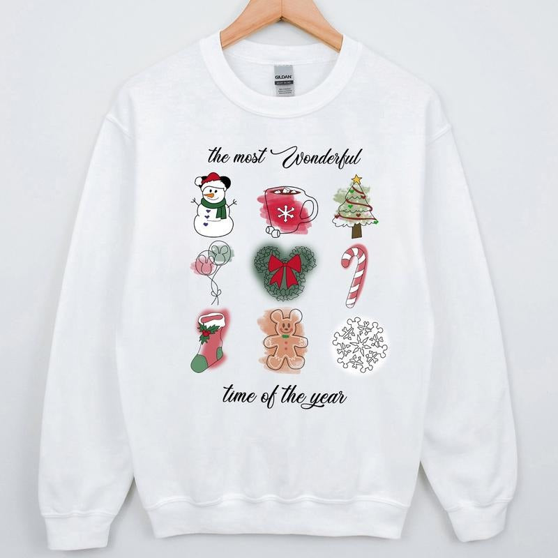 The Most Wonderful Time of The Year Christmas Crewneck Sweatshirt, Hoodie, T-shirt