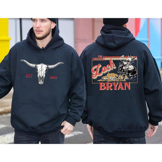 The Original ZB Double Sided Sweatshirt Hoodie T-shirt, Country Music Tee, Gift For Fans, Sweatshirt, Hoodie