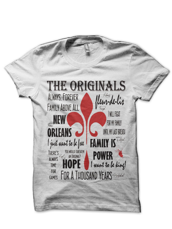 The Originals White T-Shirt Hoodie, Sweatshirt | CoreVibeTees.com