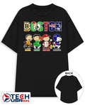 The Peanuts crossing one city four teams Infinite Boston pride shirt