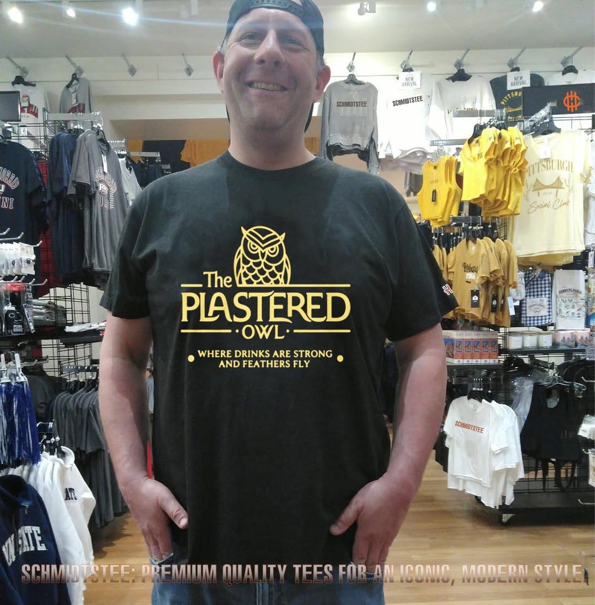The Plastered Owl Where Drinks Are Strong And Feathers Fly Shirt
