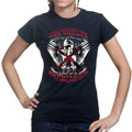 Ladies Spartan Shall Not Be Infringed T-shirt Style001 Hoodie, Sweatshirt | CoreVibeTees.com (Image 1)
