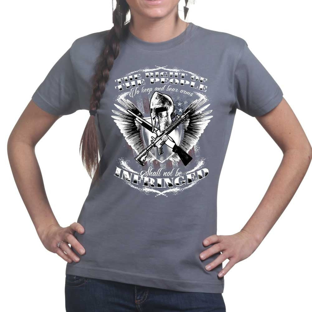 Ladies Spartan Shall Not Be Infringed T-shirt Style001 Hoodie, Sweatshirt | CoreVibeTees.com (Image 5)