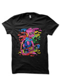 Trippin Skating Bart-The Simpsons Black T-Shirt Hoodie, Sweatshirt | CoreVibeTees.com