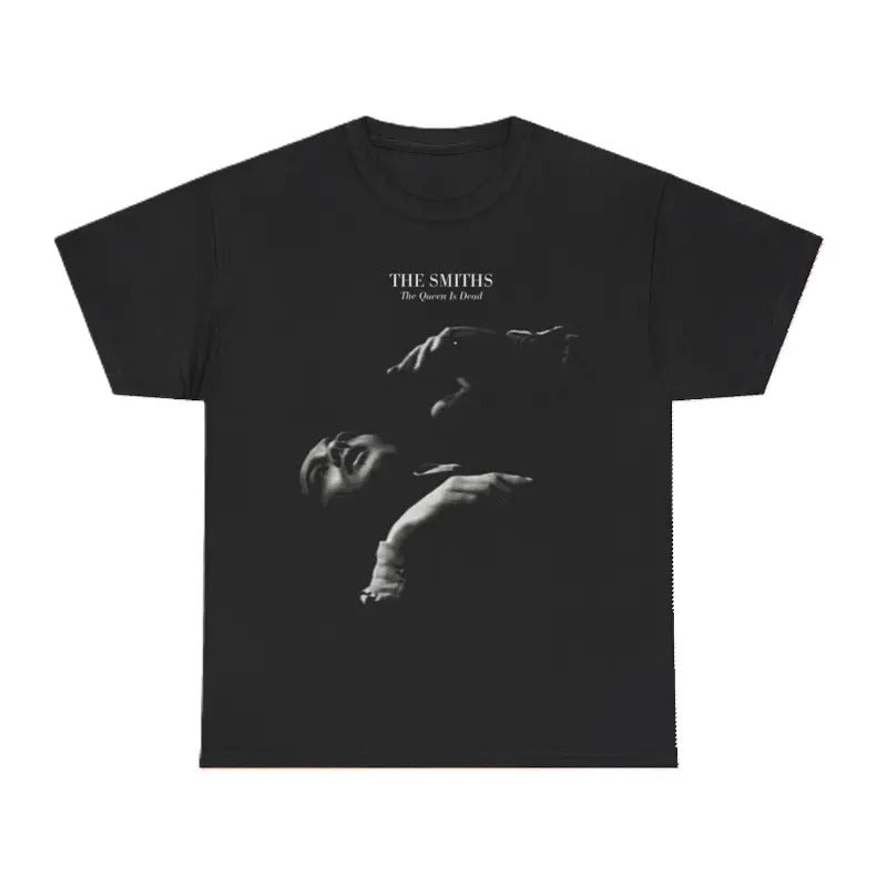 The Smiths T-Shirt - Indie Album Shirt, Crew Neck, Short Sleeve, Cotton, Unisex, Black, Elliot Smith Fan Gift, 90s Band T-Shirts