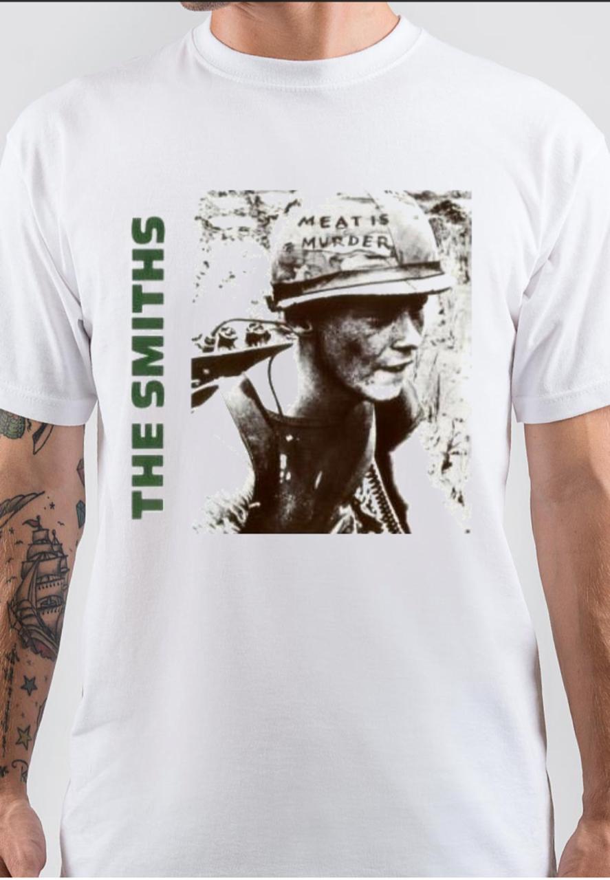 The Smiths White T-Shirt Hoodie, Sweatshirt | CoreVibeTees.com