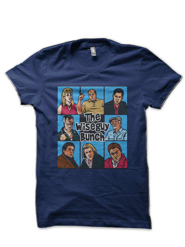 The Sopranos Navy Blue T-Shirt Hoodie, Sweatshirt | CoreVibeTees.com