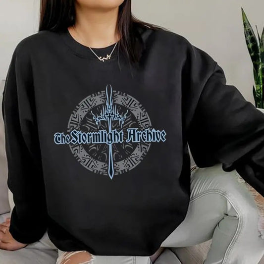 The Stormlight Archive Sweatshirt, Windrunner Glyph T-Shirt, Fantasy Reading Book Shirt, Stormlight Shirt, Gift For Bookish, Bookworms