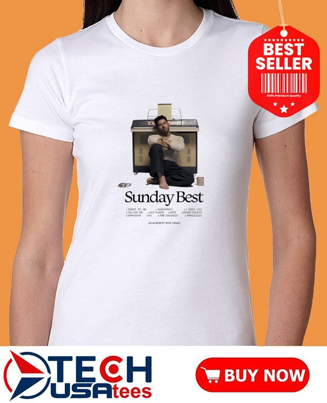 The Sunday Best Tracklist Nick Jonas shirt