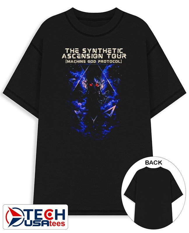 The Synthetic Ascension Tour Machine God Protocol shirt