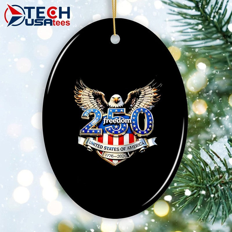 The United States of America 250th Anniversary 1776-2026 Freedom logo shirt