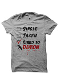 The Vampire Diaries Grey T-Shirt Hoodie, Sweatshirt | CoreVibeTees.com