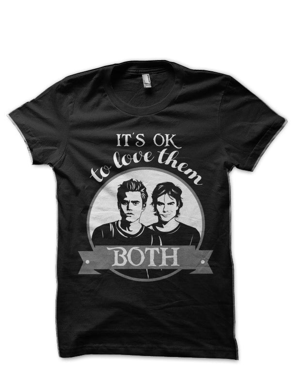 The Vampire Diaries Black T-Shirt Style005 Hoodie, Sweatshirt | CoreVibeTees.com