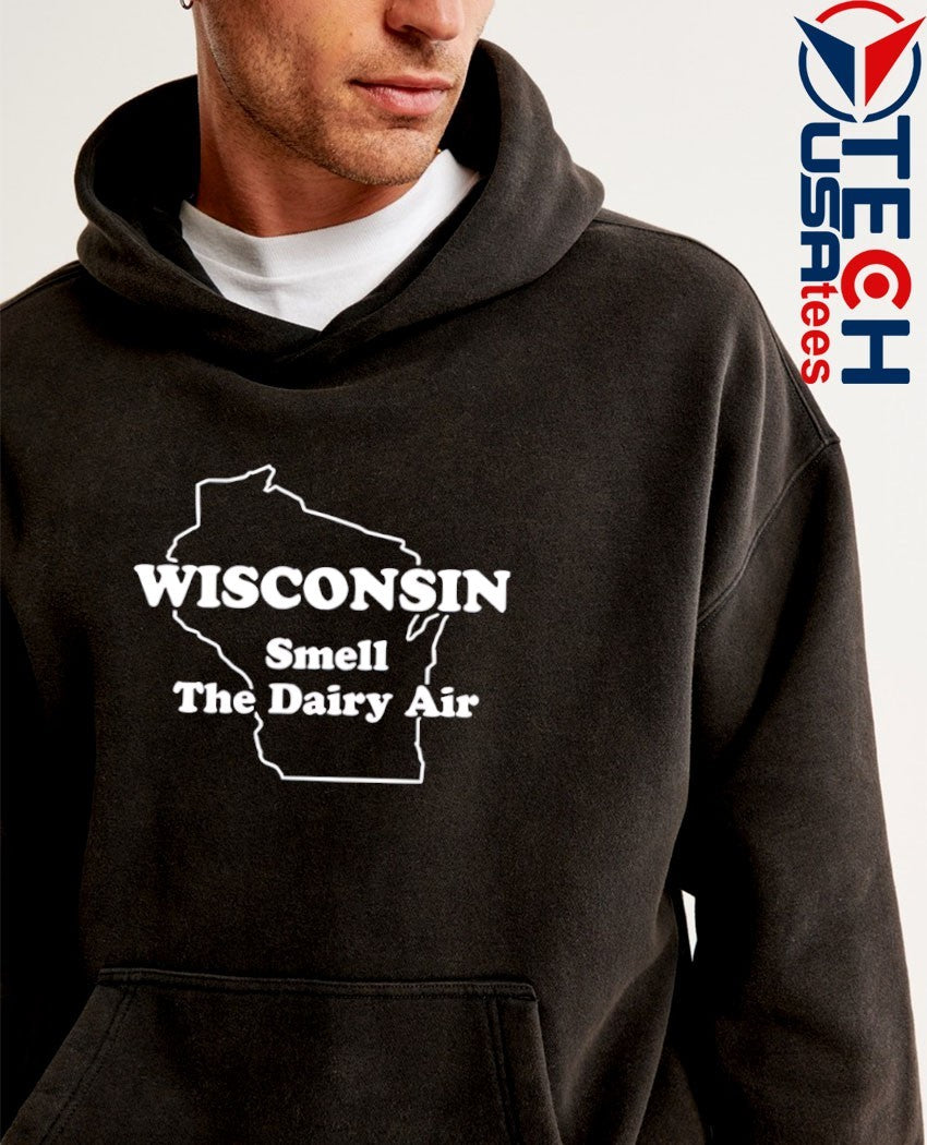 The Wire Herc Wisconsin Smell The Dairy Air shirt