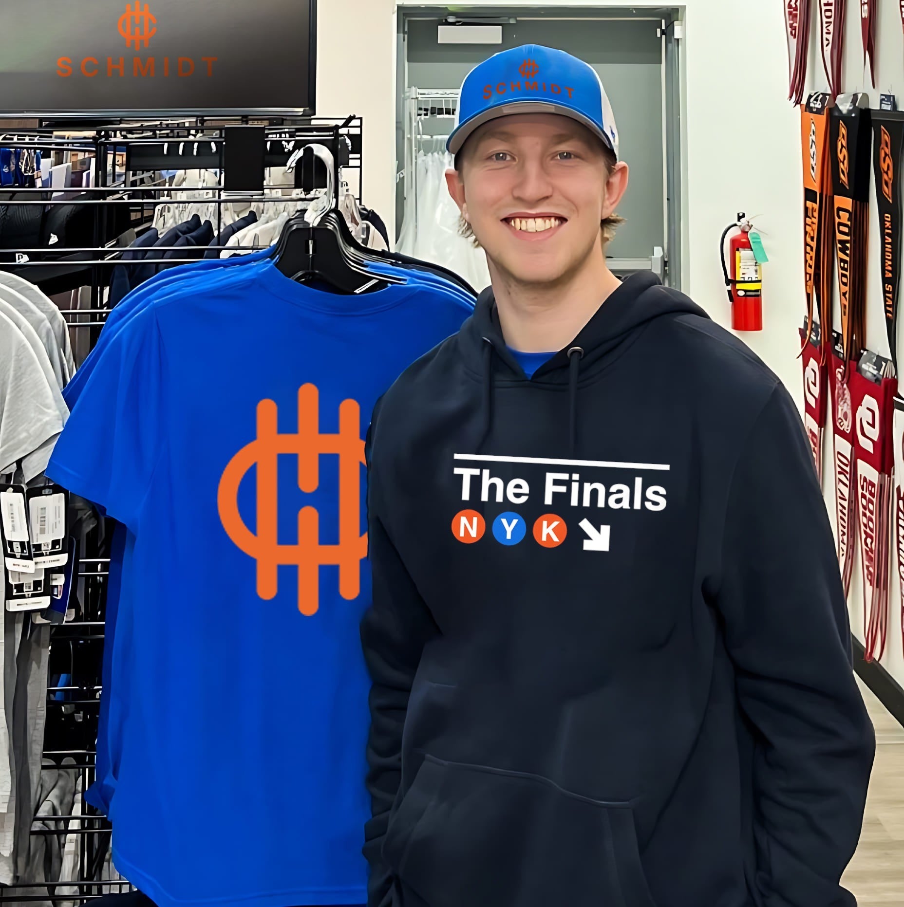 The finals New York Knicks simple text shirt