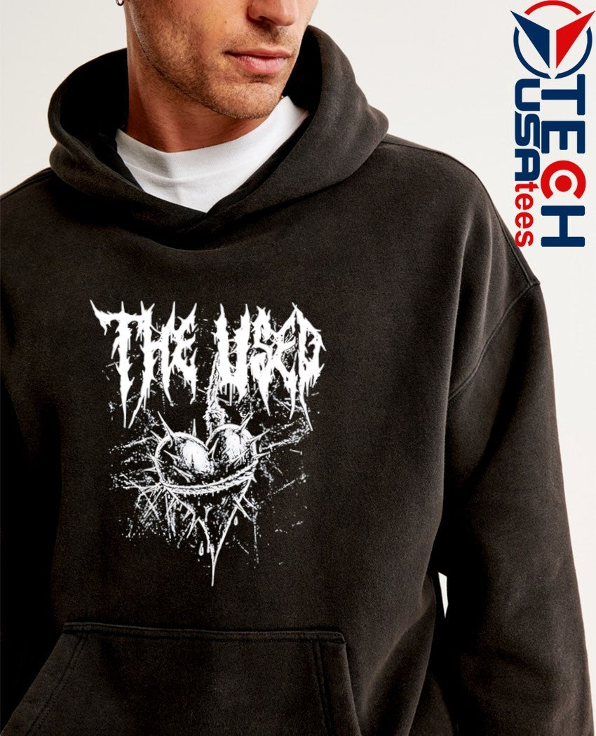 The used spiked heart shirt