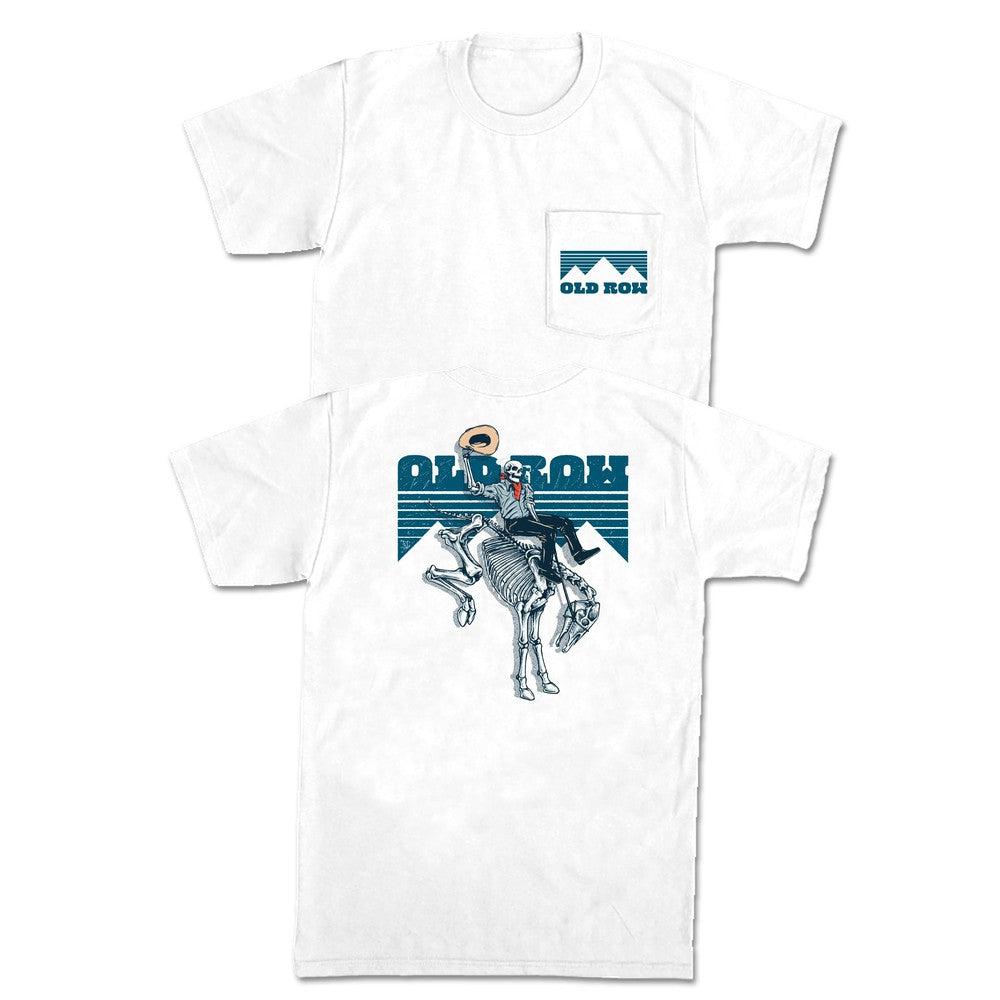The Cowboy Killer Pocket Tee (White) Hoodie, Sweatshirt | CoreVibeTees.com (Image 1)