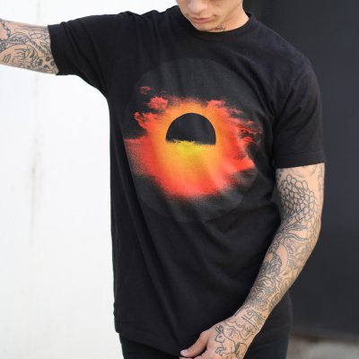 The Dark (Circle) Tee (Black) Hoodie, Sweatshirt | CoreVibeTees.com (Image 2)