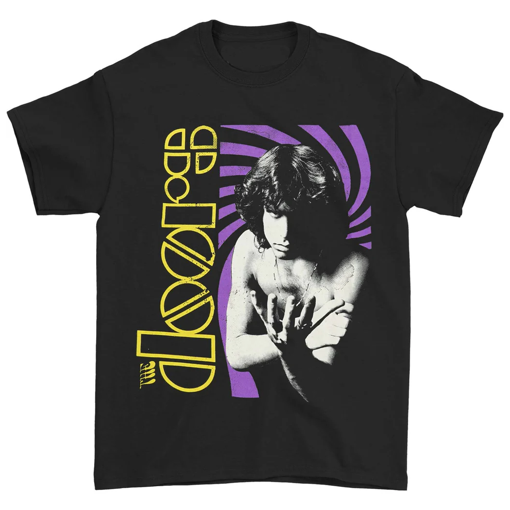 The Doors Morrison Swirl T-Shirt Hoodie, Sweatshirt | CoreVibeTees.com (Image 1)